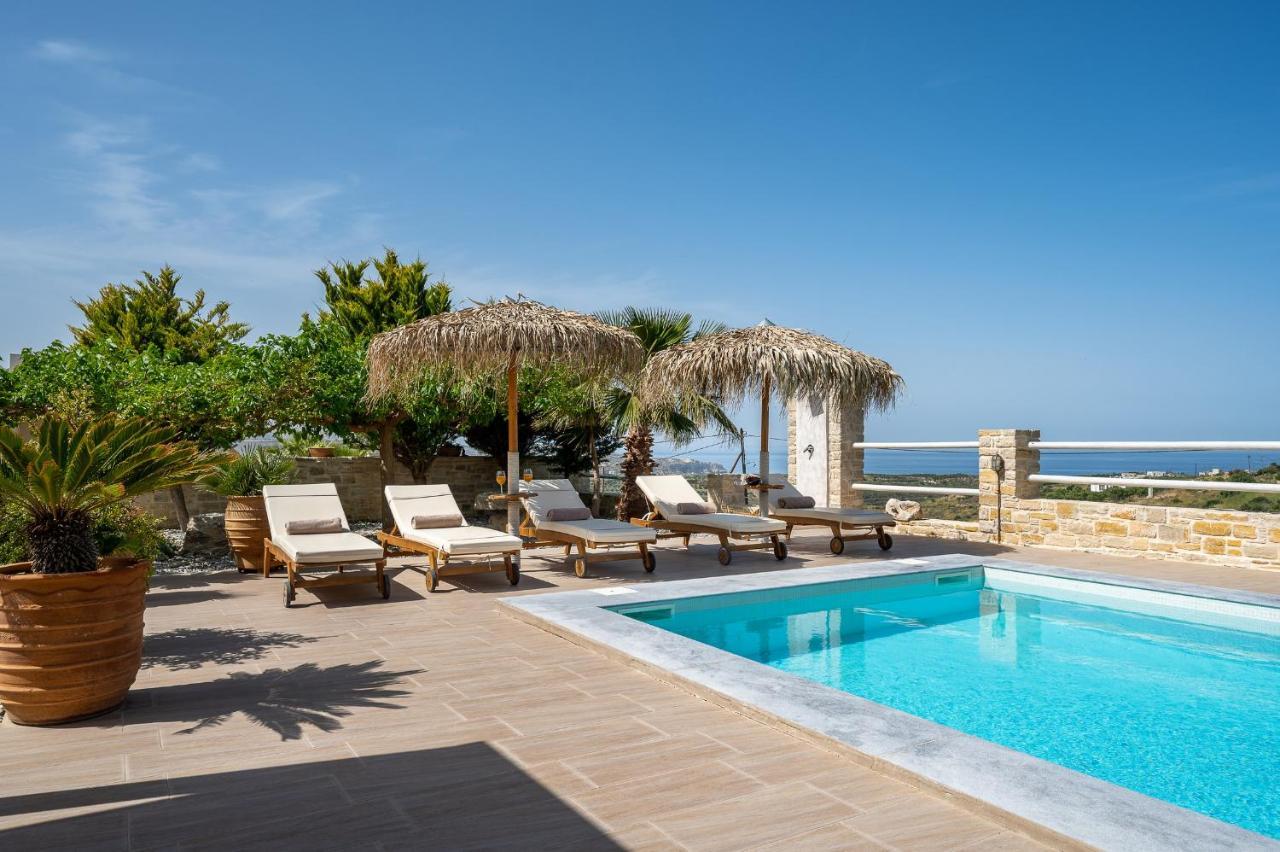 Golden Sky Villa Kamilari Exterior foto