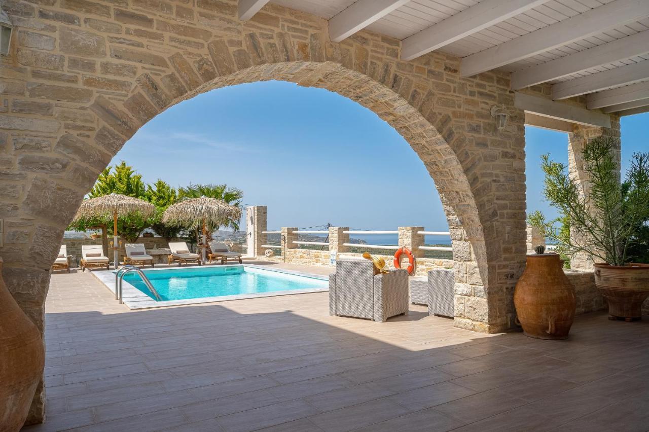 Golden Sky Villa Kamilari Exterior foto